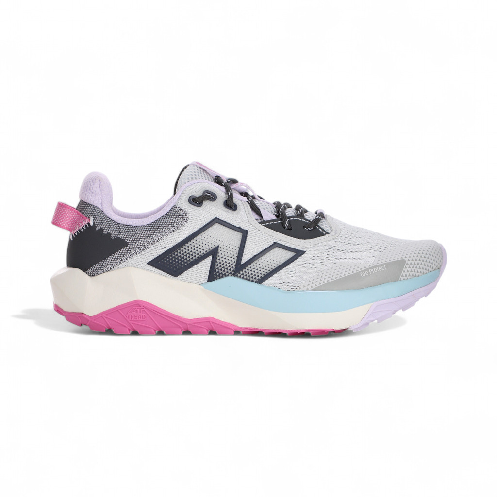 Tênis New Balance Dynasoft Nitrel V6 Cinza e Lilás - Feminino