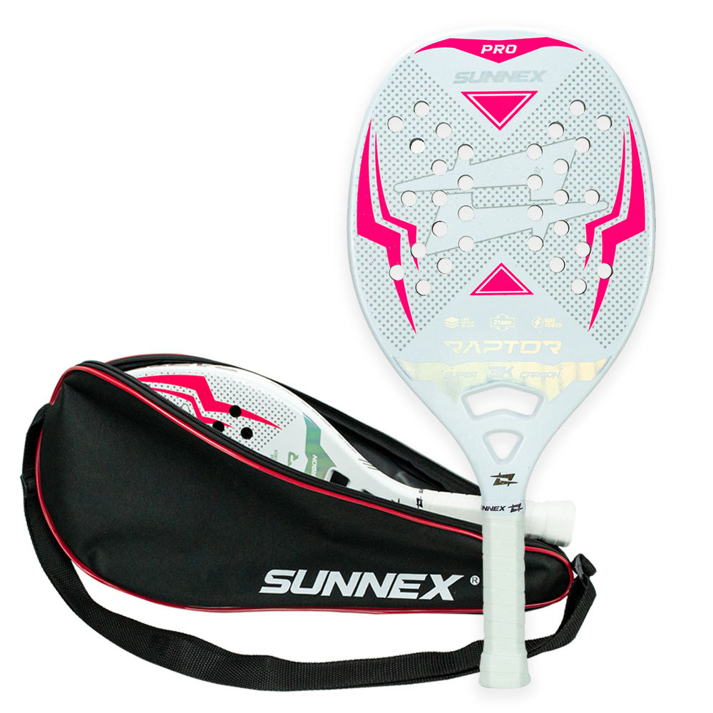 Original mais Vendida Raquete Beach Tennis Performance Full Carbon 3K