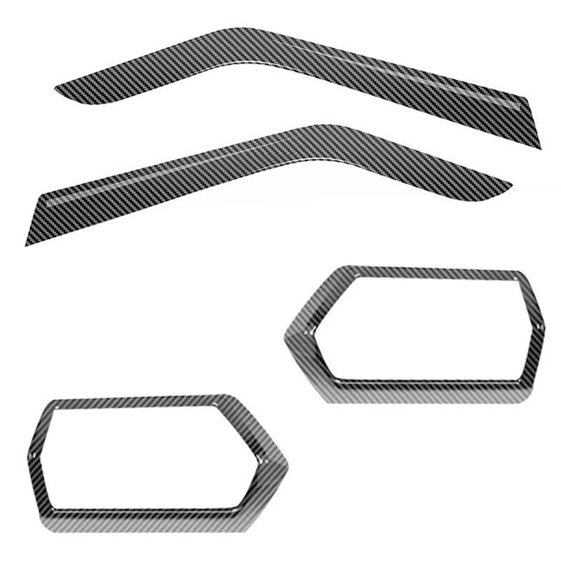 2 Conjuntos De Acessórios Para Carro : 1 Conjunto De Capa Decorativa De Ventilação De Ar Condicionado E De Apoio De Braç