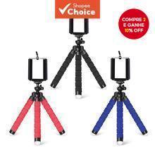 Tripé Para Telefone Suporte Câmera Móvel Clip smartphone Monopé Polvo mini Estável