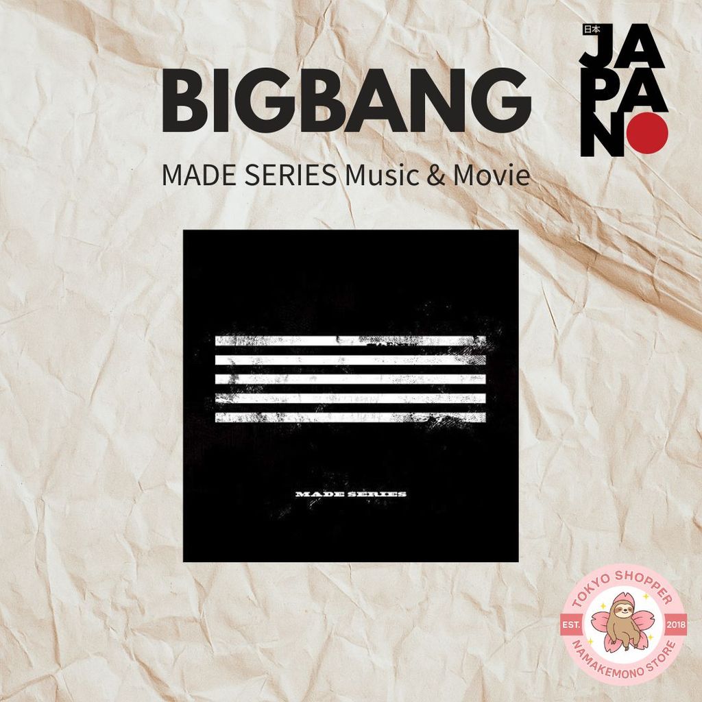BIGBANG MADE SERIES CD + 3  + Photo Book + Music & Movie