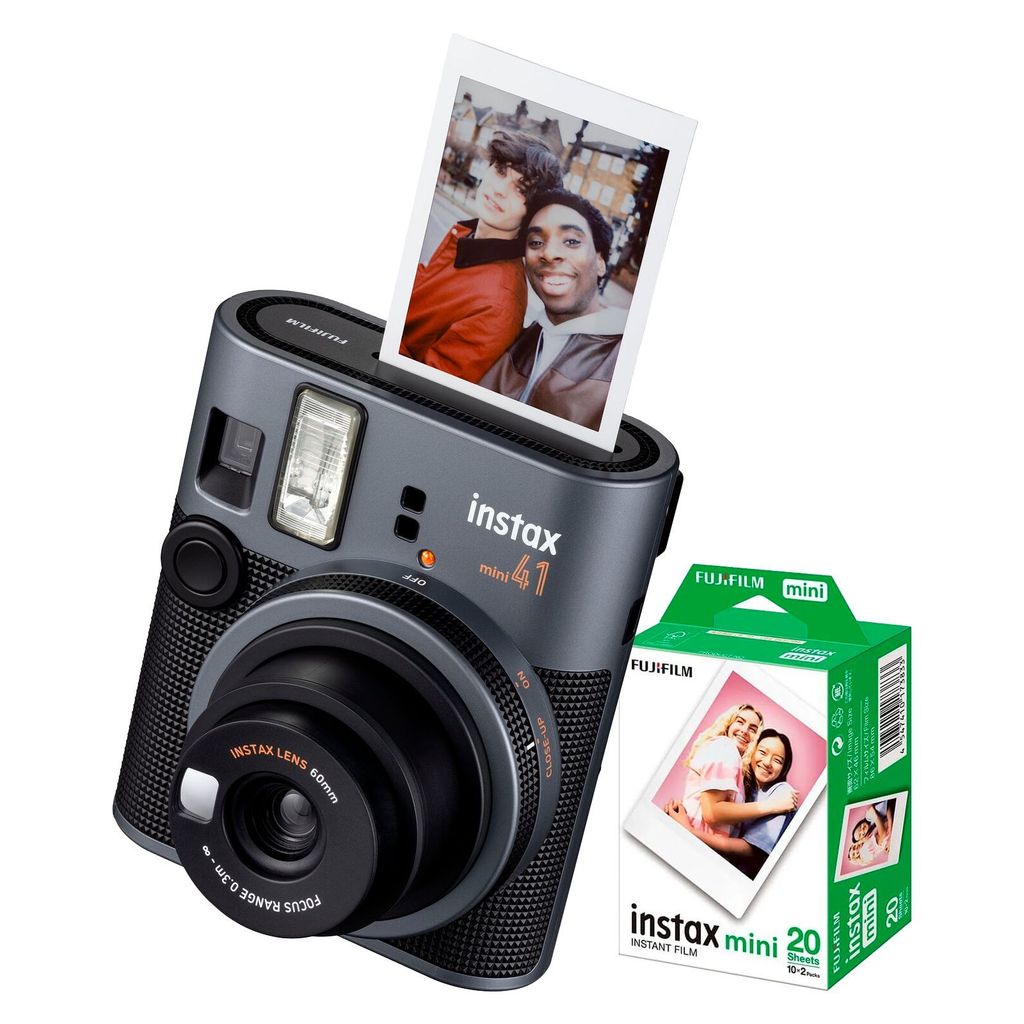 Kit Câmera Instantânea Fujifilm Instax Mini 41 + Filme 20 Poses