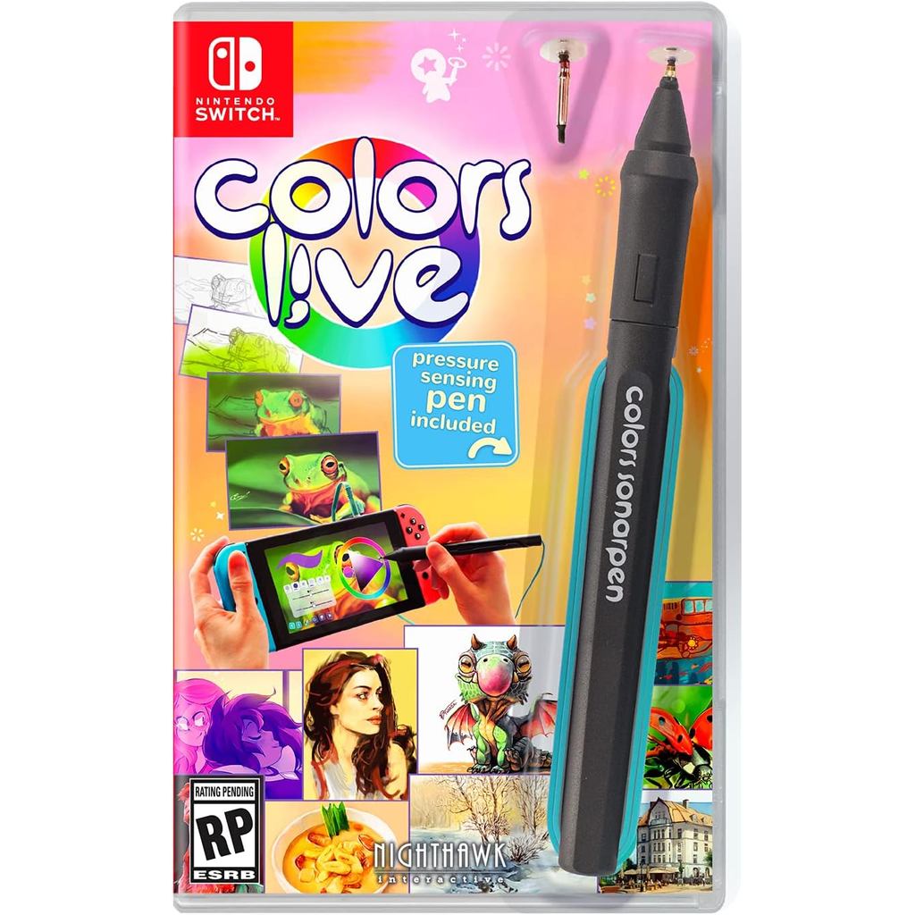 Colors Live With Pen Switch Midia Fisica