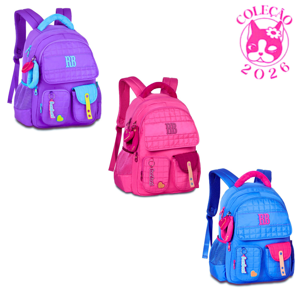 Mochila de Costas Rebecca Bonbon Plush Dreams -Clio Style em Oferta na Shopee
