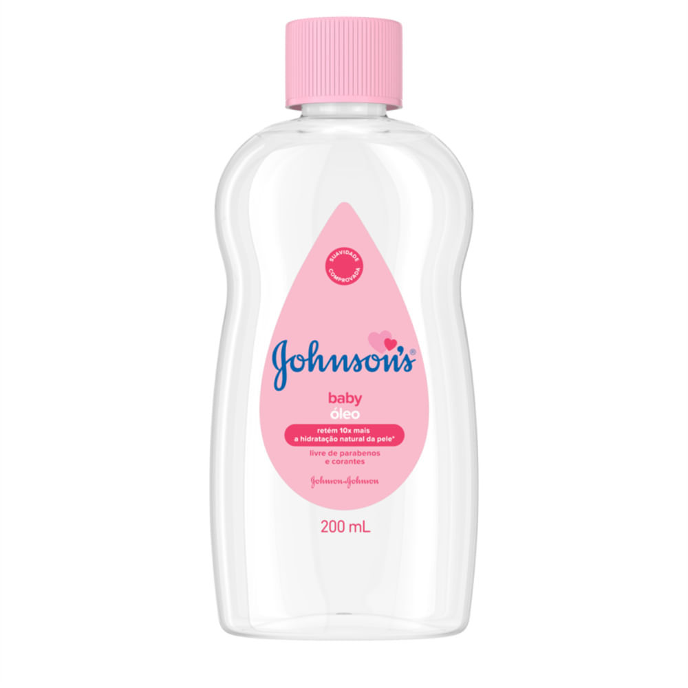 Óleo Johnson's Baby Puro 200ml