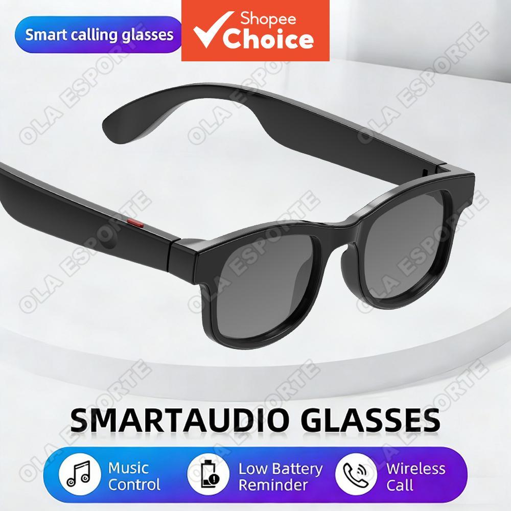 Novos Óculos Inteligentes Bluetooth com Chamada, Controle de Música, Fones de Ouvido Bluetooth Elegantes Sem Fio para