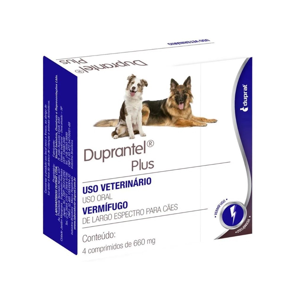 Duprantel Plus Duprat - 4 Comprimidos