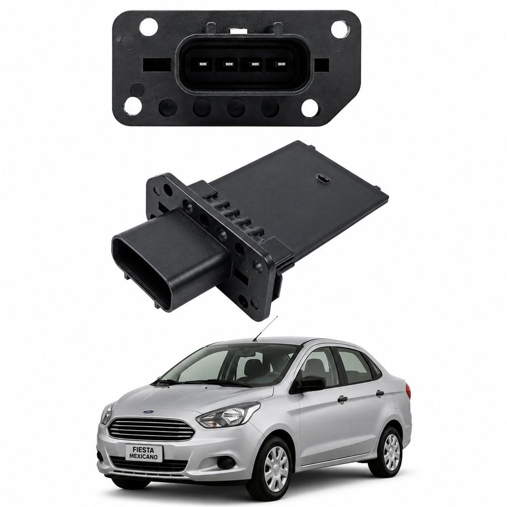 Resistência Caixa Evaporadora Ford New Fiesta Mexicano 2010 a 2017