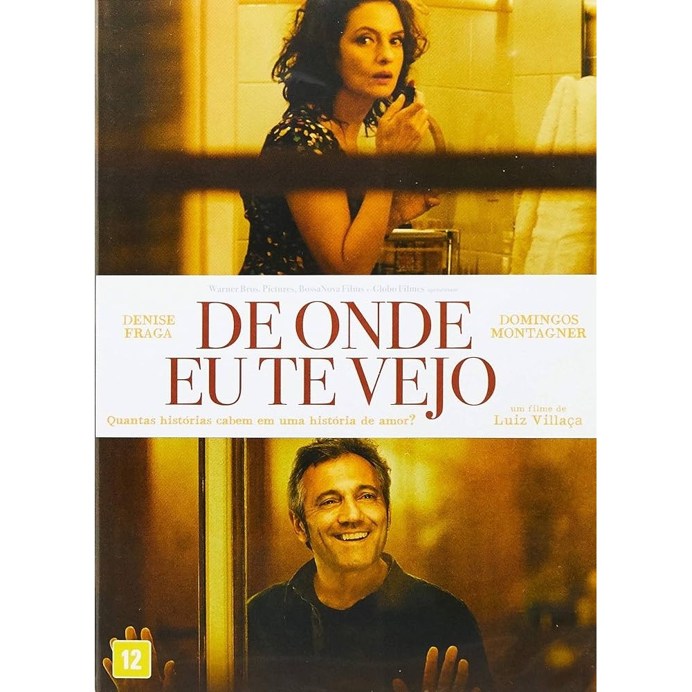 DVD DE ONDE EU TE VEJO direção LUIZ VILLAÇA