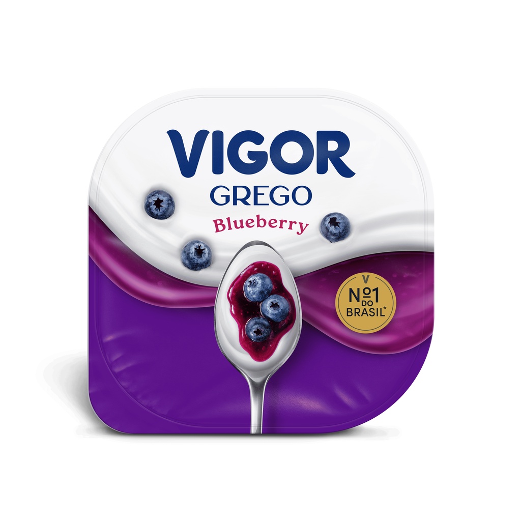Vigor Grego Blueberry Iogurte