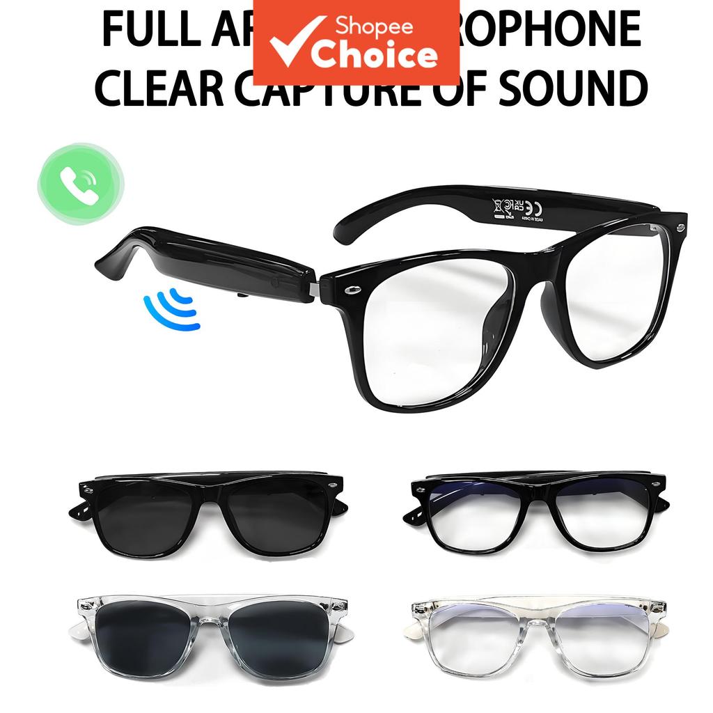 Óculos esportivo inteligente para atividades ao ar livre, lentes fotocromáticas UV400, filtro de luz azul, Bluetooth
