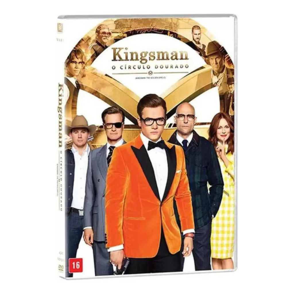 Dvd Kingsman O Circulo Dourado - Lacrado