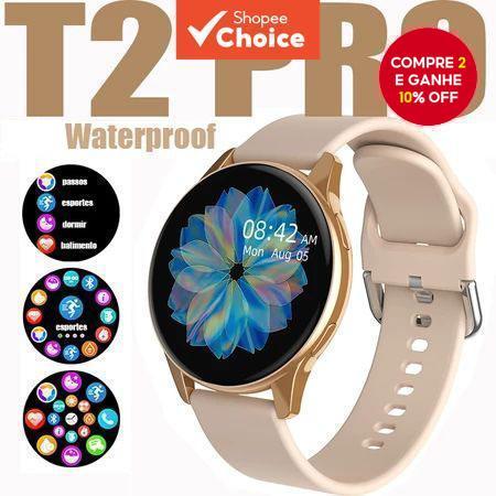 Amazfit Active 2 Smart Watch 2025 Nova Smart Watch T2 Pro Monitor de Frequência Cardíaca Chamada Bluetooth Relógio