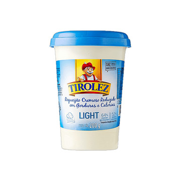 Requeijão light Tirolez 200g em Oferta na Shopee
