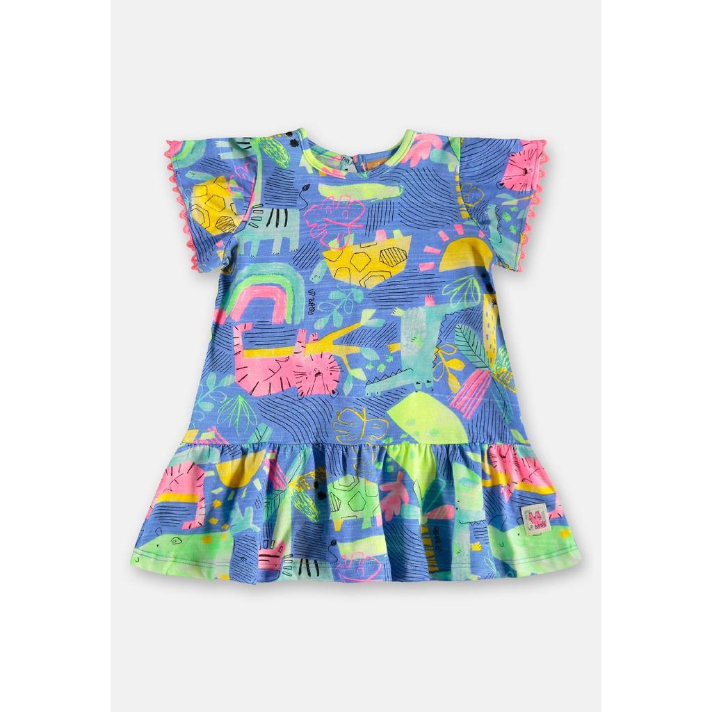 Vestido para Bebê em Algodão Up Baby