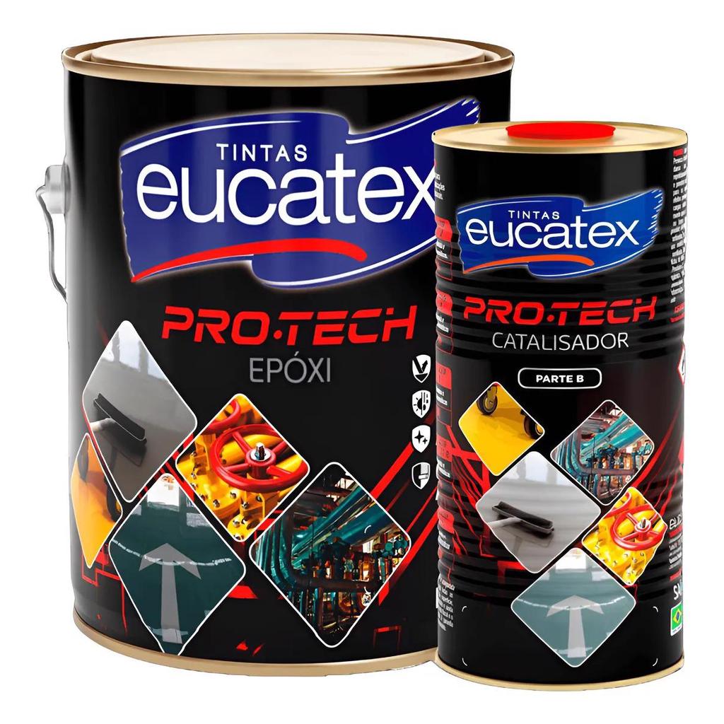Tinta Epóxi Alta Resistência c/ Catalisador 3,6l Branco Eucatex