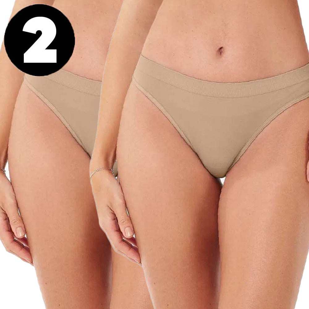 Kit 2 Tangas Sem Costura Zee Rucci Não Marca Conforto Tradicional Lingerie Langerie Calcinha