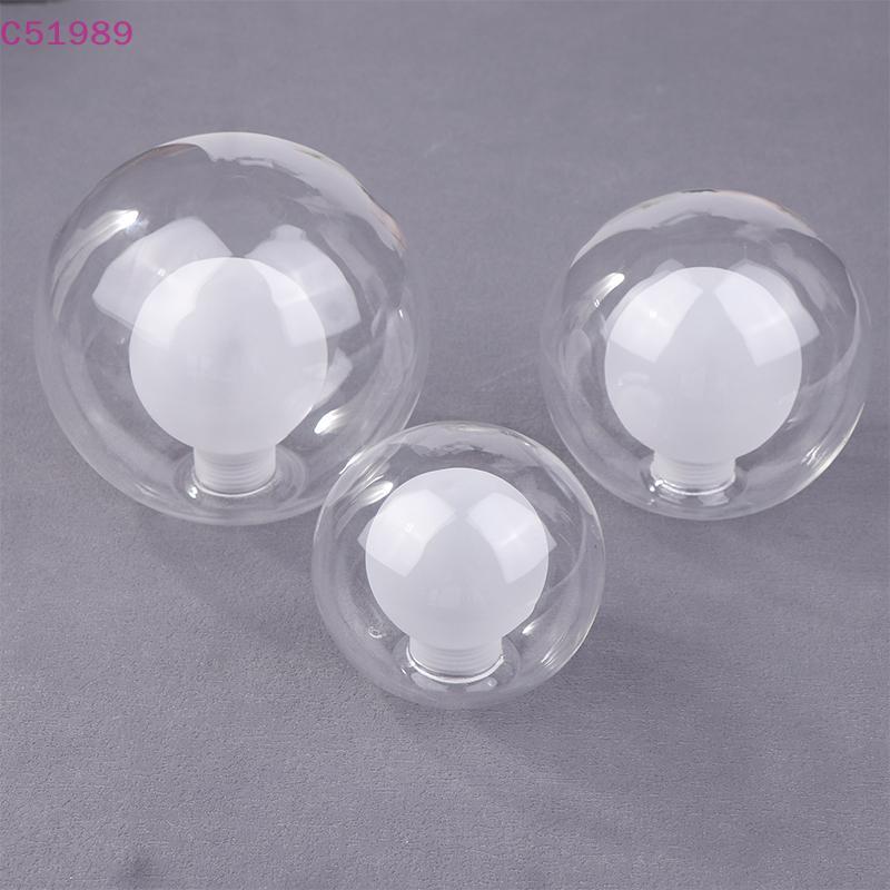 [kaan] Em G9 Globo Vidro Sombra Substituição Branco Transparente D80mm D100mm D120mm Fitter Abertura Abajur G9 Capa BR