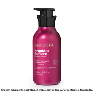 Creme Perfumado Desodorante Nativa Spa Orquídea Lumière – 400ml em Oferta na Shopee