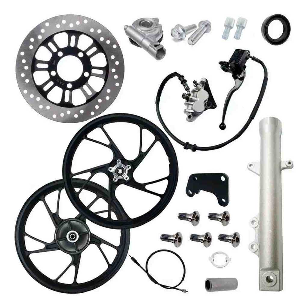 Kit Sistema Freio Disco Titan150 Fan 150 2004 A 2008 em Oferta na Shopee