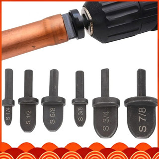 6u. Conjunto de expansores para tubos de cobre para furadeira elétrica, cabo triangular