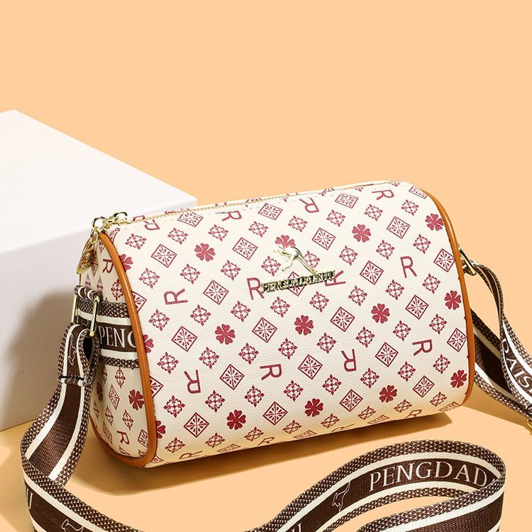 Bolsa mensageiro feminina, bolsa de ombro feminina, sacola feminina, grande capacidade, elegante, combinada, bolsa balde