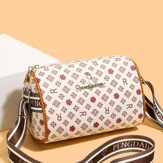 Bolsa mensageiro feminina, bolsa de ombro feminina, sacola feminina, grande capacidade, elegante, combinada, bolsa balde
