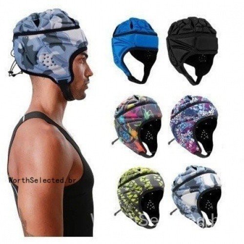 Capacete Profissional De Goleiro Infantil De Futebol