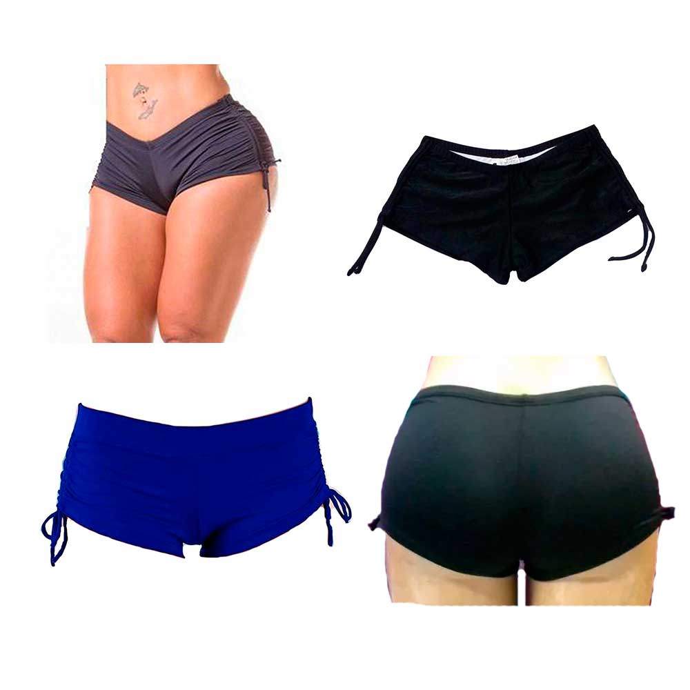 Sunquini Shorts Moda Praia Biquini Sukini Suquini Shortinho