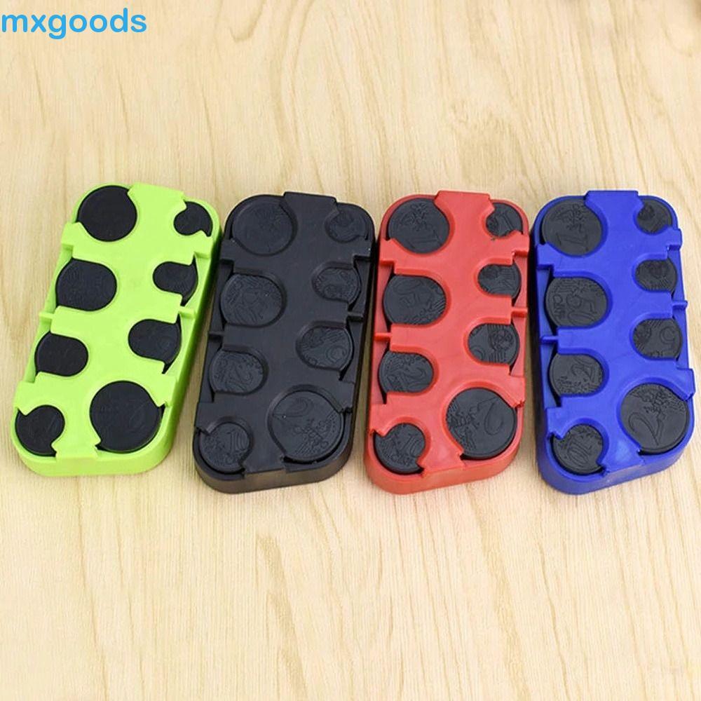 MXGOODS1 Estojos De Bolso Para Moedas Portátil Conveniente Bolsa De Plástico Organizador De Trocador De Carro