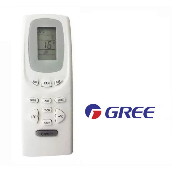 7072 Controle Remoto Compatível para Ar Condicionado Gree Y512 / Y512f2 / Gj7-22