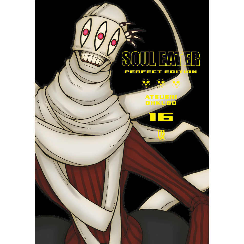 Capa do livro Mangá - Soul Eater Perfect Edition Vol. 16 - por Atsushi Okubo - Editora JBC