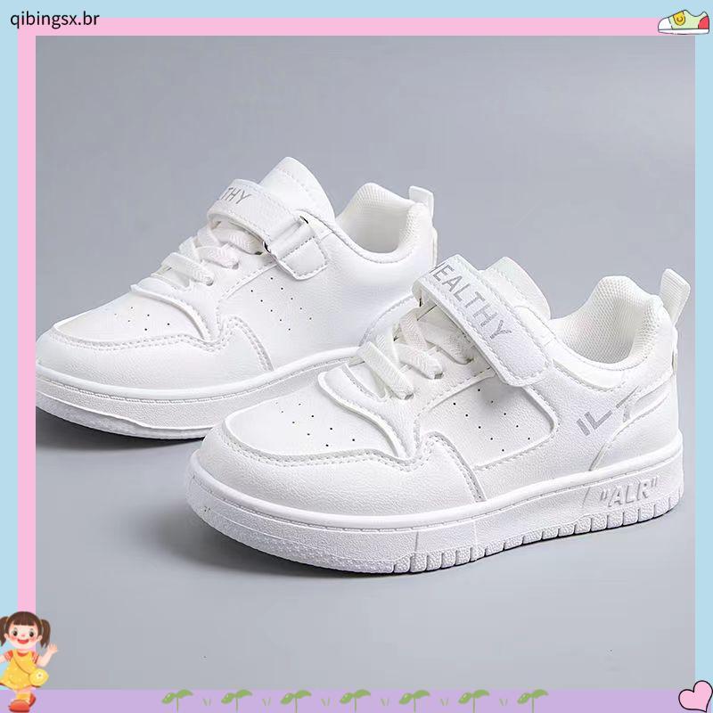tênis infantil masculino kit tênis infantil masculino Astro Boy Kids Little White Shoes Boys Shoes 2024 Novo Outono So