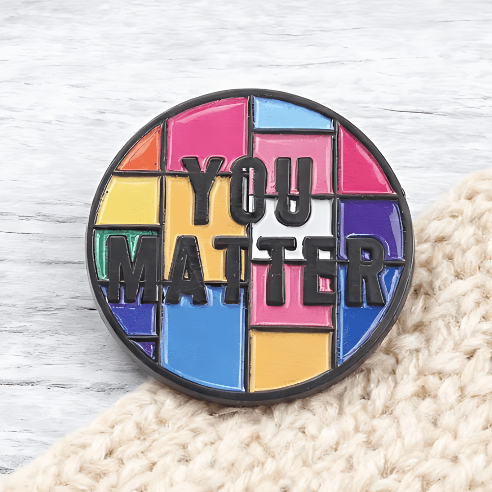 Broche Arco-Íris LGBTQ Ally Colorido Elegante Acessório Jeans Para Jaquetas Bolsas Decorações Do Mês Orgulho Desenho Ani