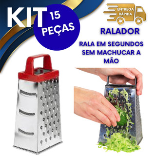 RALADORES DE INOX RALADOR 4 FACES RALADOR COZINHA RALADOR DE QUEIJO RALADOR DE LEGUMES