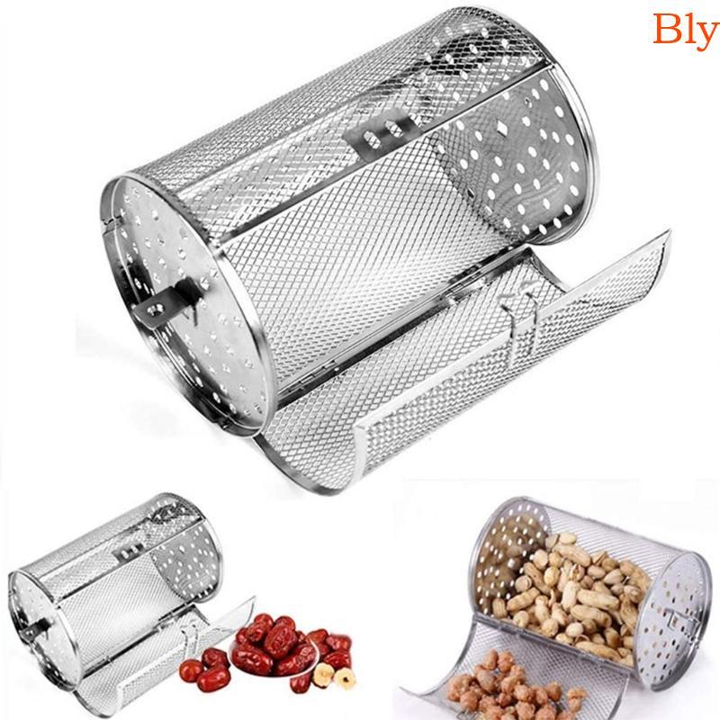 Bly Torrador Tambor Forno Cesta Gaiola Cozimento Para Nozes Secas Grãos Café Churrasco