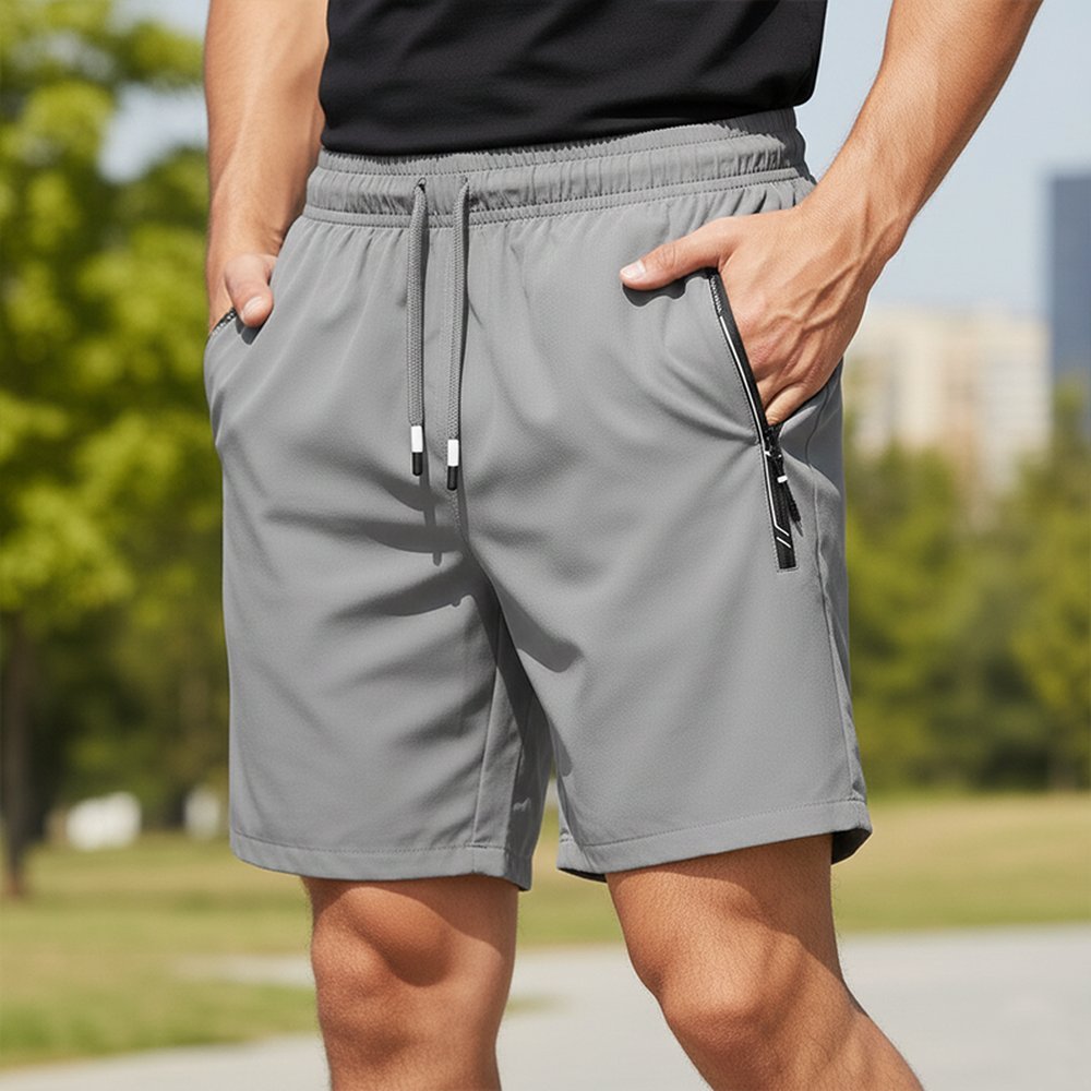 Bermuda Masculina Esportiva Academia Treino Dry Fit Seca Rápido 80% Poliamida e 20%Elastano