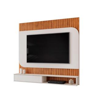 Painel Tom 150cm Freijó/Off White - Dj Móveis em Oferta na Shopee