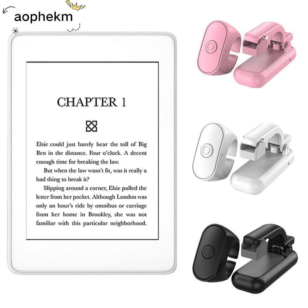 AOPHEKM Page Turner Remote , ABS 2 Em 1 E-book , Gatilhos De Registro Remoto Leves Para Kindle em Oferta na Shopee