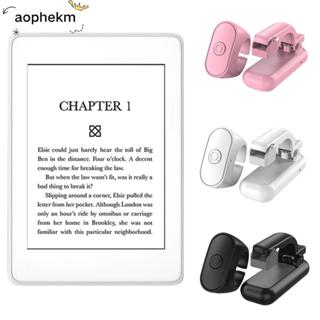 AOPHEKM Page Turner Remote , ABS 2 Em 1 E-book , Gatilhos De Registro Remoto Leves Para Kindle em Oferta na Shopee