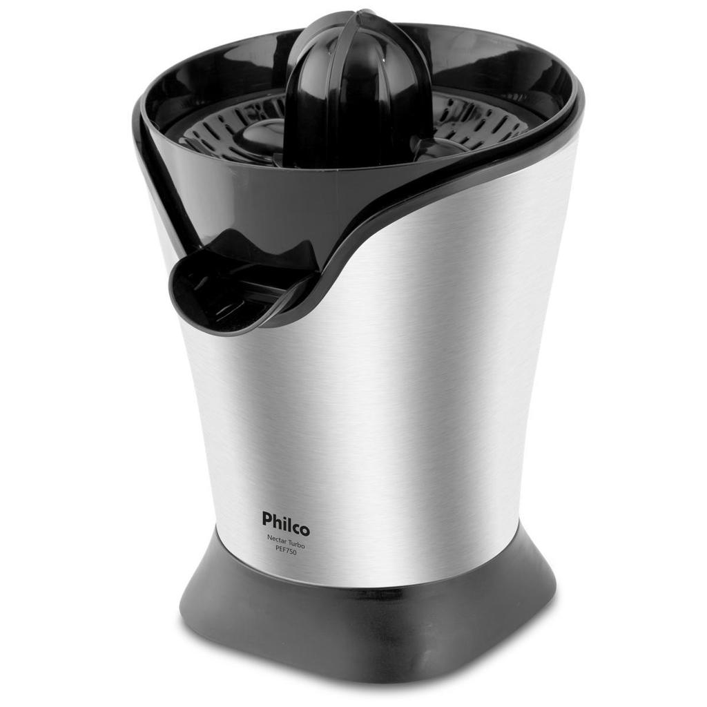 Detalhes do Espremedor de Frutas Philco PEF750P 70W Automático