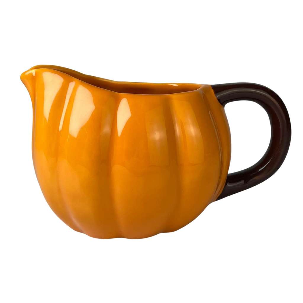 Molheira Porta Molho Jarra Com Alça Laranja Abóbora Cerâmica Scalla Outlet em Oferta na Shopee