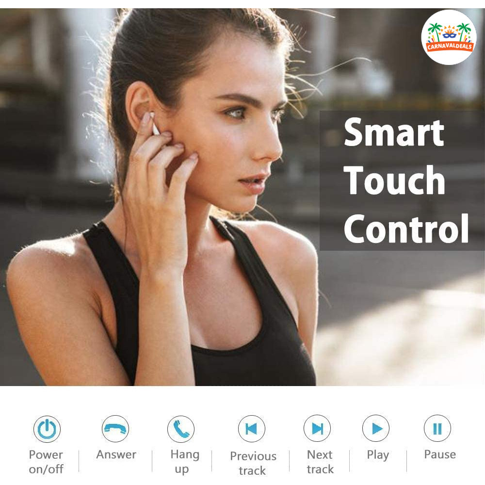 Fone de ouvido Bluetooth Ming Fone de ouvido sem fio 5.0