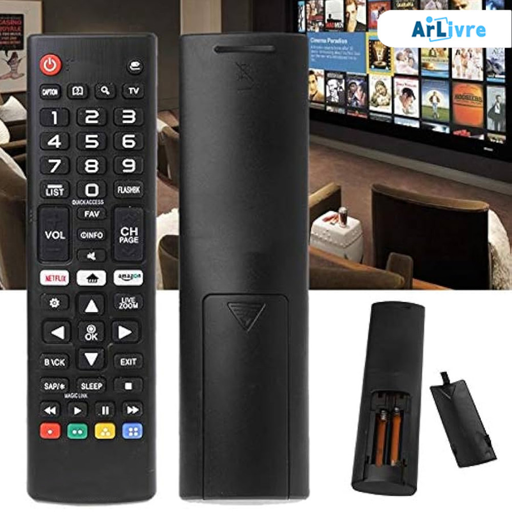 Remote Control Compatible with LG Smart 4K LED LCD TVs – Sizes 24 to 65 Inches