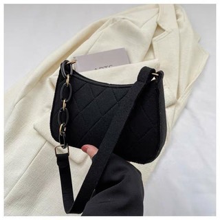 Bolsa de Ombro Pequena com Corrente para Mulheres