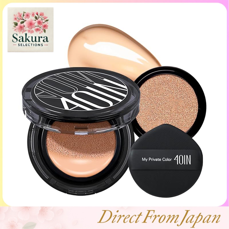 FOREUL Veil Cover Fit Cushion SPF50+ PA++++ – Long-lasting, Full Coverage, Tone-up, Moisturizing Sunscreen Cushion Compact (15g)