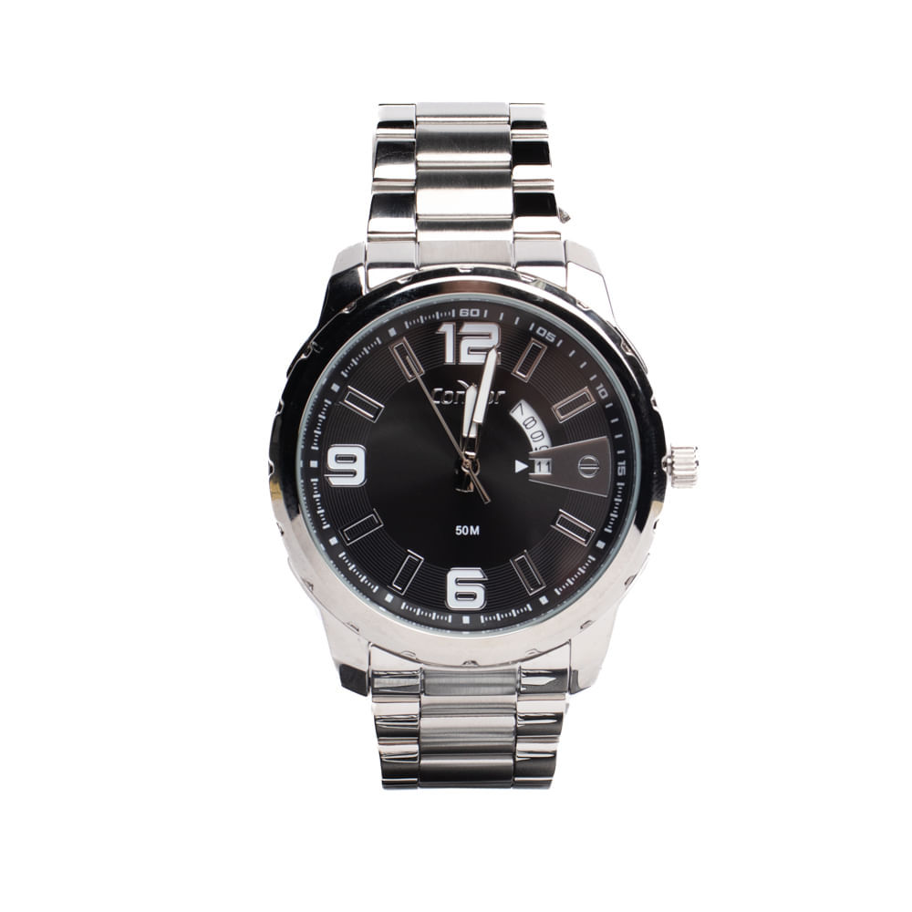 Relógio Masculino Condor Analógico CO2115NCB/4P Prata
