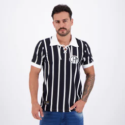 Camisa Atlético Mineiro Retrô 1924 Cordinha