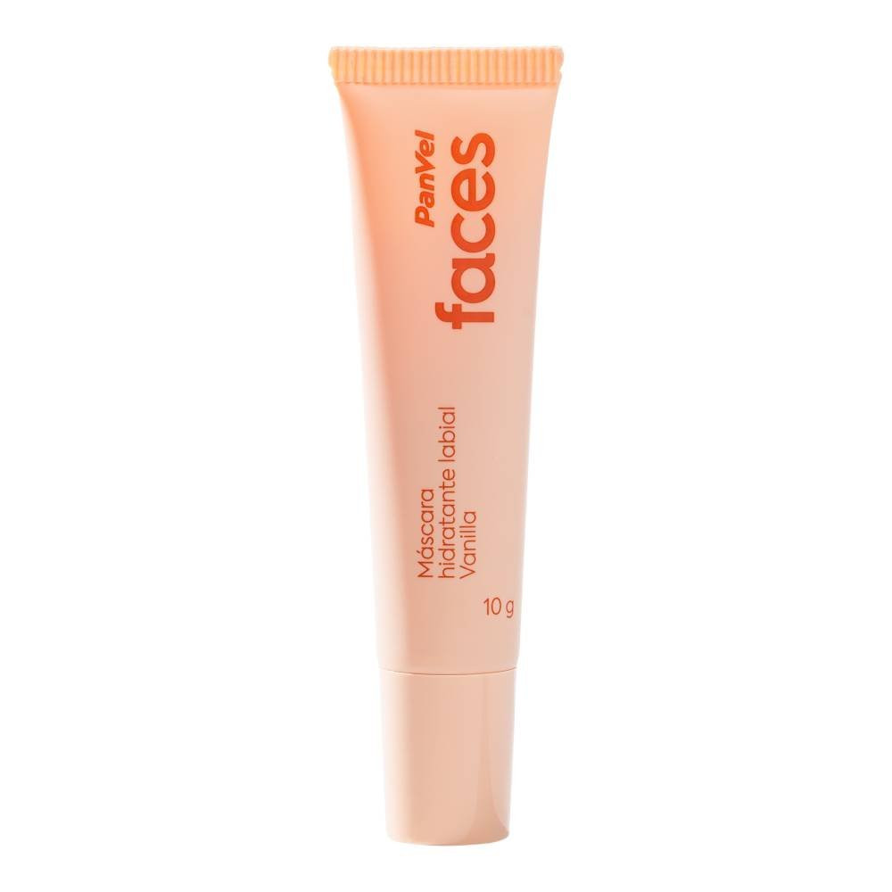 Máscara Hidratante Labial Panvel Faces Vanilla 10g