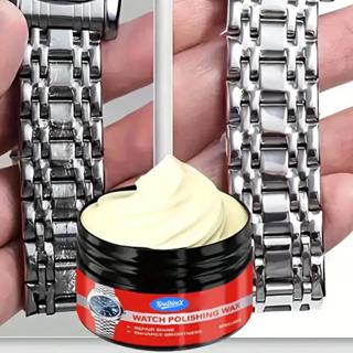 Kit De Polimento De Relógio , Pasta De Joias De Metal Com Pulseira De Esponja E Reparo De Arranhões De Tela Para Restaur em Oferta na Shopee